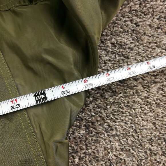 NWT G Star Raw Bomber Jacket Chest Pocket BM Full Zip Green Mens Medium $290 - Picture 8 of 9